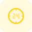 24 hours icon 64x64