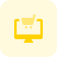 Online shopping icon 64x64