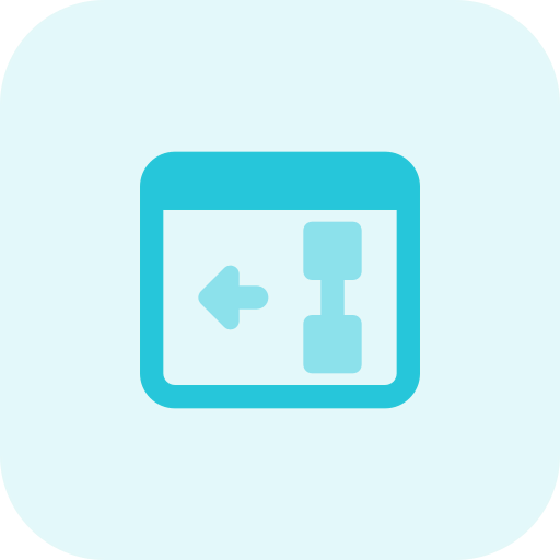 Left arrow icon