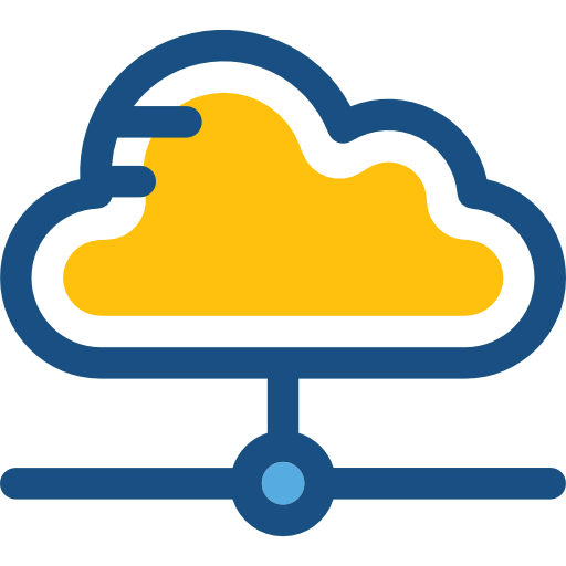 Cloud computing icon