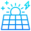 Solar energy icon 64x64