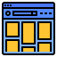 Web design icon 64x64