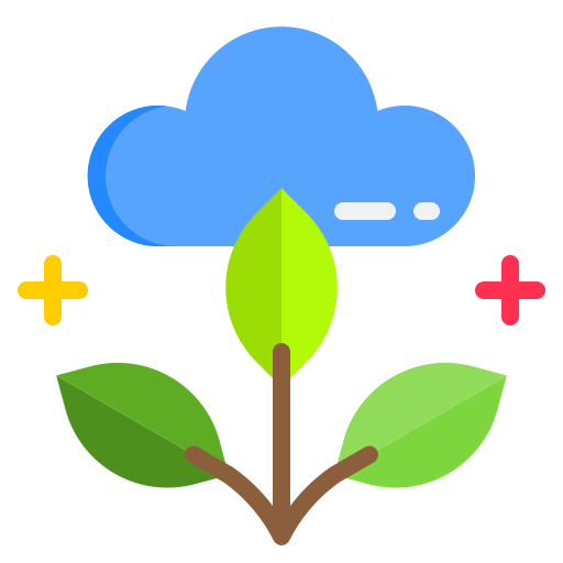 Zero emission icon