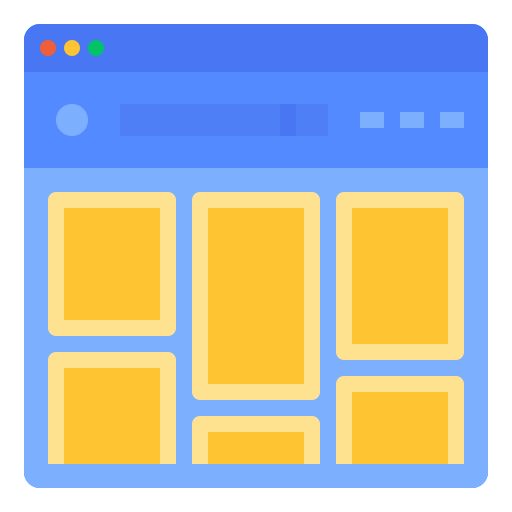 Web design icon