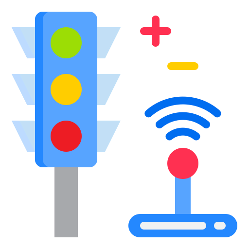 Traffic control icon