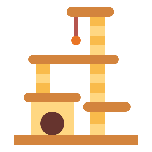 Scratching post icon