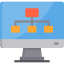 Hierarchy structure icon 64x64