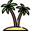 Palm tree icon 64x64