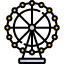 Ferris wheel icon 64x64