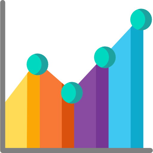 Line chart icon