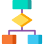 Hierarchical structure icon 64x64