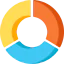 Pie chart icon 64x64
