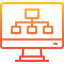 Hierarchy structure icon 64x64