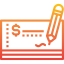 Cheque icon 64x64
