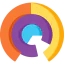 Pie chart icon 64x64