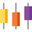 Bar chart icon 64x64