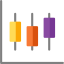 Bar chart icon 64x64