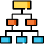 Hierarchical structure icon 64x64