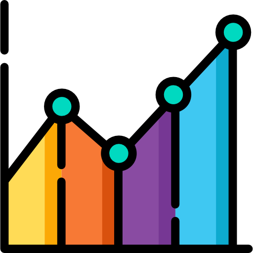 Line chart icon