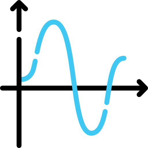 Line chart icon