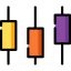 Bar chart icon 64x64