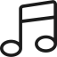 Music note icon 64x64