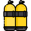 Oxygen tank icon 64x64