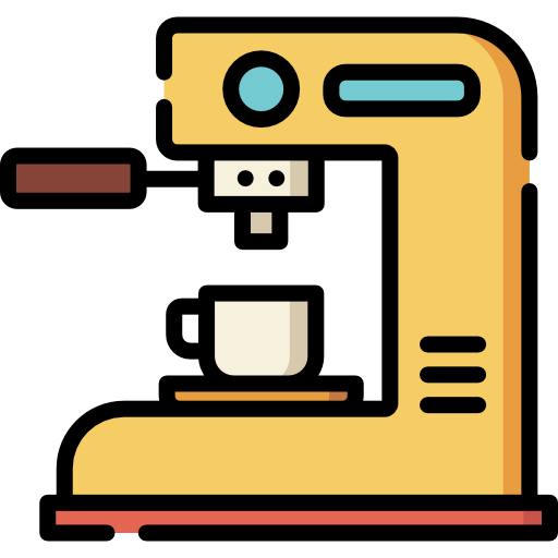 Coffee machine icon