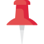 Push pin Ikona 64x64