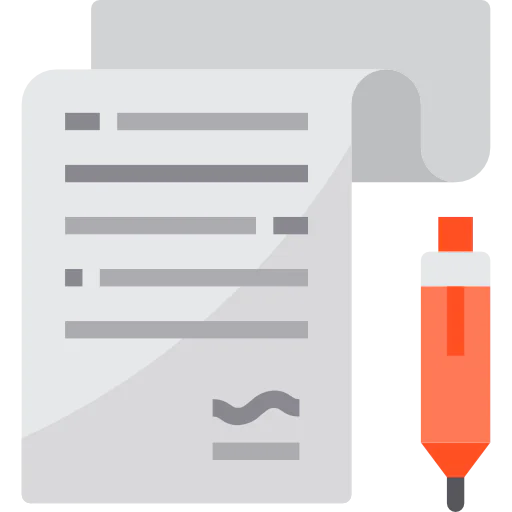 Contract icon