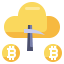 Cloud mining icon 64x64