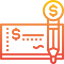 Cheque icon 64x64