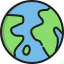Planet earth icon 64x64