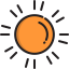 Sun icon 64x64