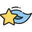 Shooting star icon 64x64