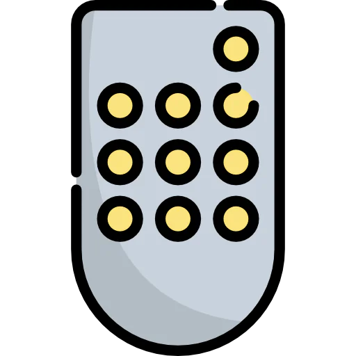 Remote control アイコン