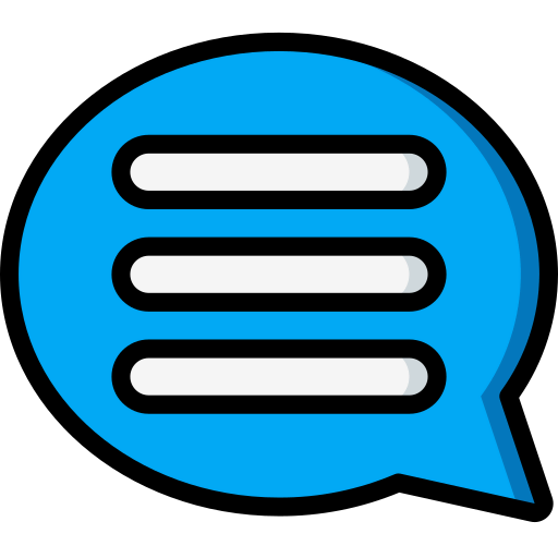 Speech bubble icon