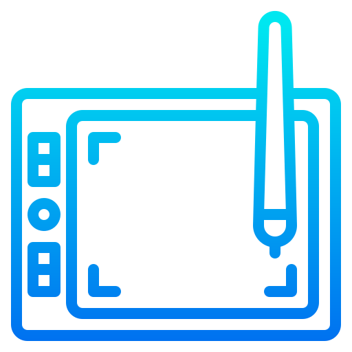 Graphic tablet icon