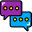 Speech bubbles 图标 64x64