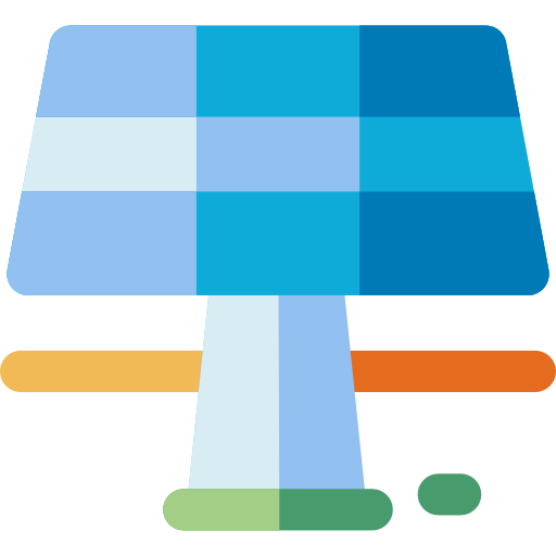 Solar panel icon