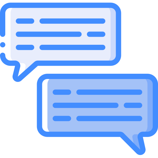 Speech bubble icon