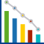 Decreasing icon 64x64