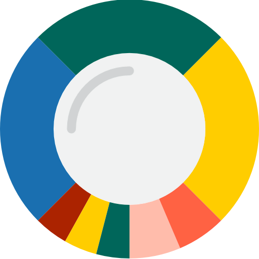 Circular chart icon