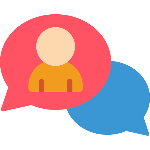 Speech bubbles icon