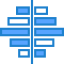 Gantt chart icon 64x64