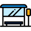 Bus stop icon 64x64