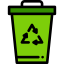 Recycling bin icon 64x64