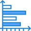 Bar chart icon 64x64