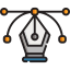 Pen tool ícono 64x64