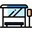 Bus stop icon 64x64